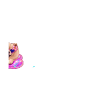 Swim Splash Sticker