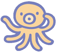 海 タコ Sticker by メリーズ公式
