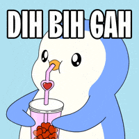 Kool Aid Drinking GIF by Pudgy Penguins