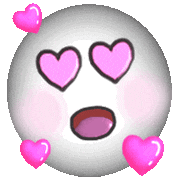 I Love You Heart Eyes Sticker by junjun_pontan