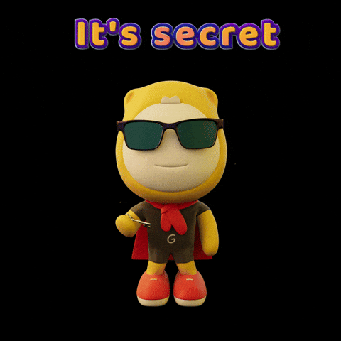 Top Secret Shut Up GIF by Gumazing