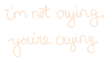 Text Crying Sticker by iriskristen