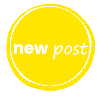 Lightswing new new post post yellow Sticker