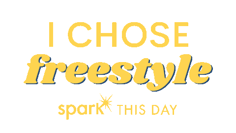 Freestyle Spark Sticker by sparkthisday