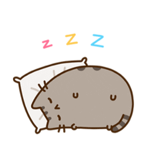 sleepy good night Sticker