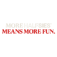 Halfsies Sticker by Spiritless