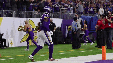 Stefon Diggs Dancing GIF by Minnesota Vikings