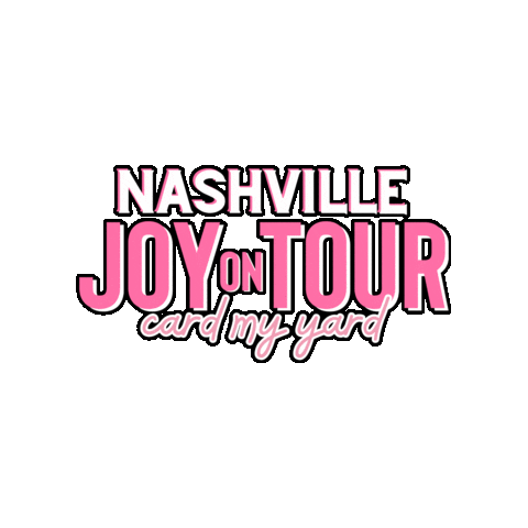 Nashville Sticker by CardMyYard