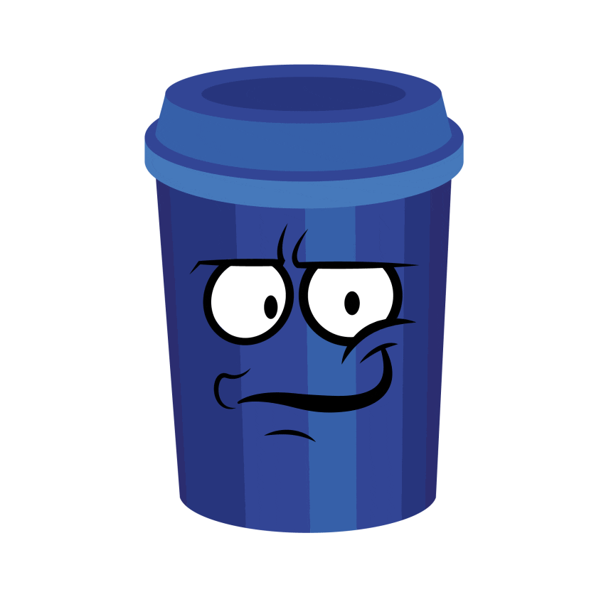 Smusya giphyupload coffee face emotion Sticker