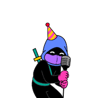 Happy Birthday Birthdaygif Sticker by Pizza Ninjas