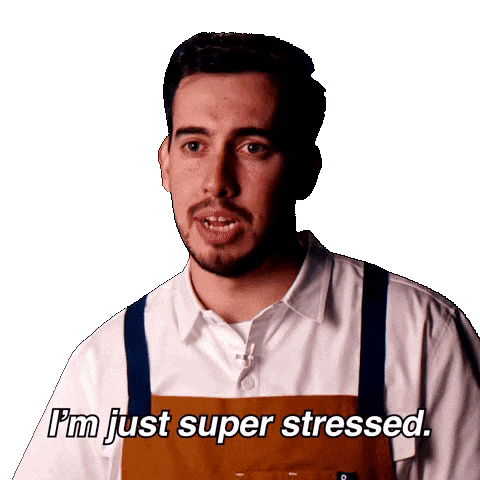 Stressed Sticker by Next Level Chef