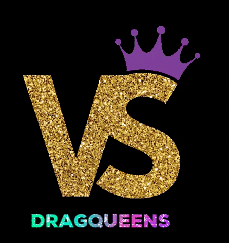versusdragqueens giphygifmaker dragqueen versus drag queens GIF