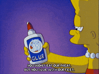 sad lisa simpson GIF