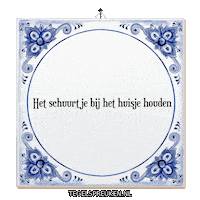 Nl Werk Sticker by Tegelspreuken.nl