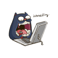 Cat Sticker by Dwarf Factory