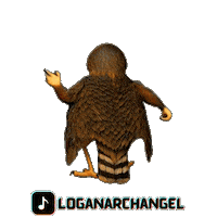Logan Hawk Sticker