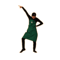 Starbucks_EMEA starbucks coffee time barista happy dancing Sticker