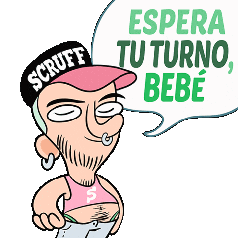 Gay Scrufflatino Sticker by SCRUFF