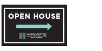 real estate open house hm properties Sticker