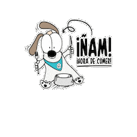 guau_cat gato perro barf nam Sticker