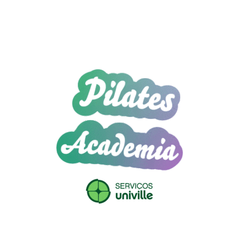 Academia Pilates Univille Sticker by Univille