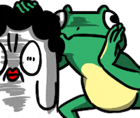 frog daubro GIF by 盜哥-大陰盜百貨CEO