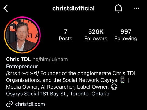 Instagram Following GIF by Chris TDL