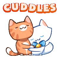Cats Love Sticker by Mino Games