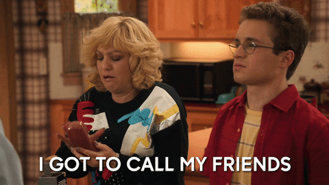 The Goldbergs Friends GIF by ABC Network