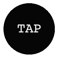 WilayDesigns tap tap here aboriginal wilay designs Sticker