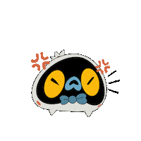 Sad Face No Sticker by ShowtheMonster