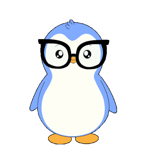 No Worries Shrug Sticker by Pudgy Penguins