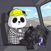 Work Truck Driver GIF by Pandu Pandas