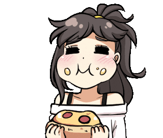 Pizza Eat Sticker by Jin