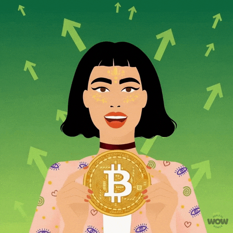 Up Arrows Smiling GIF by World Of Women