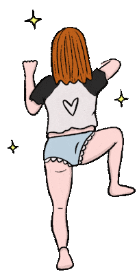 Girl Coffee Sticker