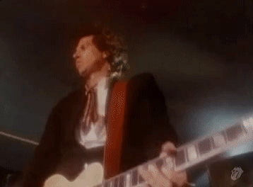 Keith Richards Strum GIF by The Rolling Stones