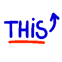 Type Typo Sticker by About Evie