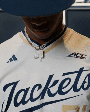 Georgia Tech Baseball GIF by Georgia Tech Yellow Jackets
