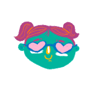 SundownBr beach kids family mar Sticker