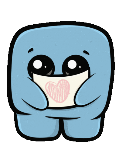 JessieAra love kawaii blue sweet Sticker