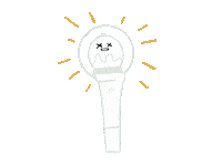 Lightstick Sticker