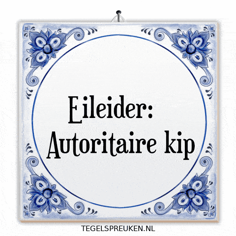 Kip Wijsheid GIF by Tegelspreuken.nl