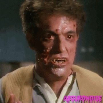 demon wind horror GIF by absurdnoise