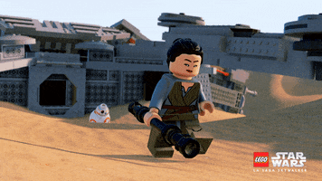 Boing_TV lego starwars rey lightsaber GIF