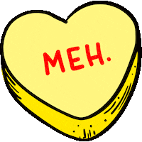 Broken Heart Whatever Sticker by BOMBONATOR_WOLPH