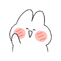 토끼 안녕 Sticker