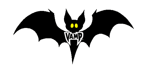 Vampire Bat Halloween Sticker by VAMP