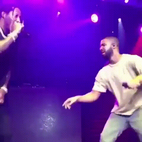 drake drinks GIF