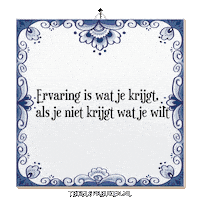 Humor Wijsheid Sticker by Tegelspreuken.nl